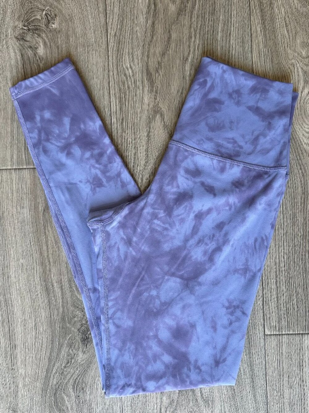 💜 Glyder Purple Tie Dye High Rise Leggings Size Small 💜